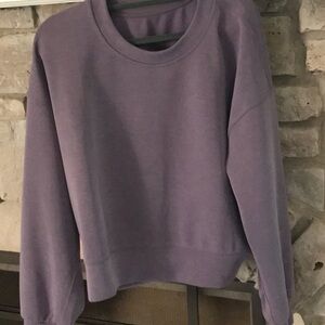 lululemon athletica Lavender Crew Neck Sweater